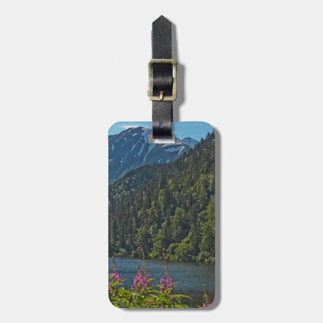 På väg till havet Alaska, enkelt ID personligt Bagagebricka (Vertikal Framsida)