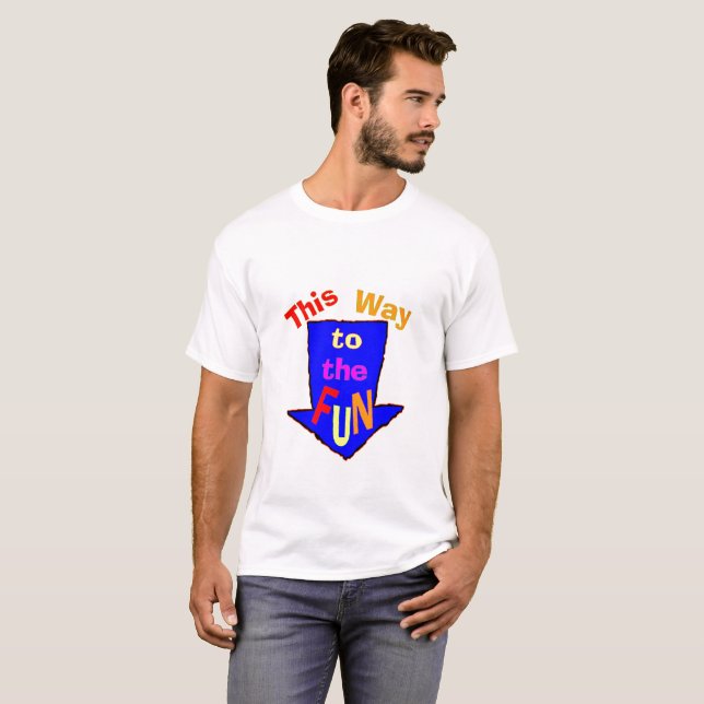 På väg till kul t shirt (Hel framsida)