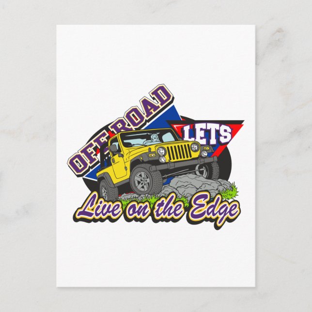 På väg utanför Kant Vykort (Framsida)