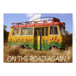 På vägen igen hälsningskort