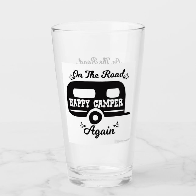 ***PÅ VÄGEN IGEN KAMPENS*** TUMBLER GLASKOPP (Framsida)