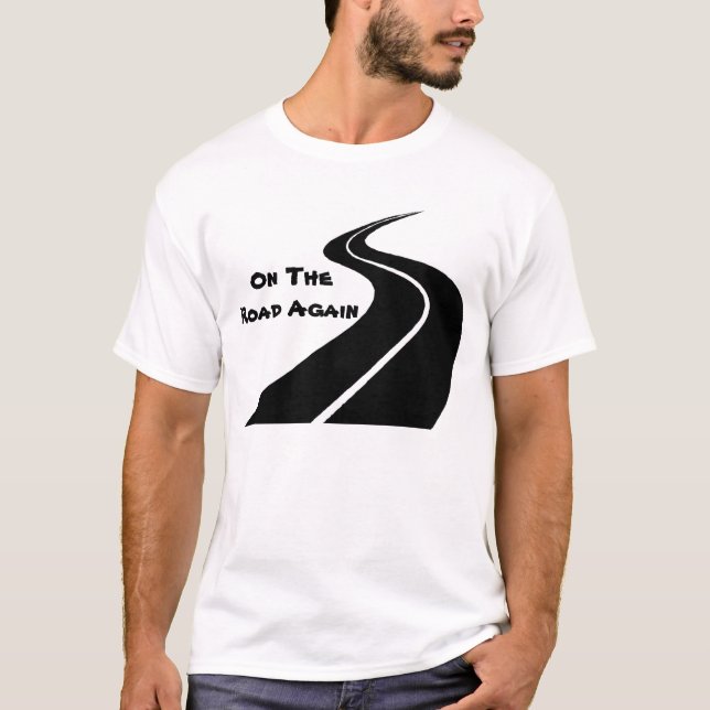 På vägen igen t-shirt (Framsida)