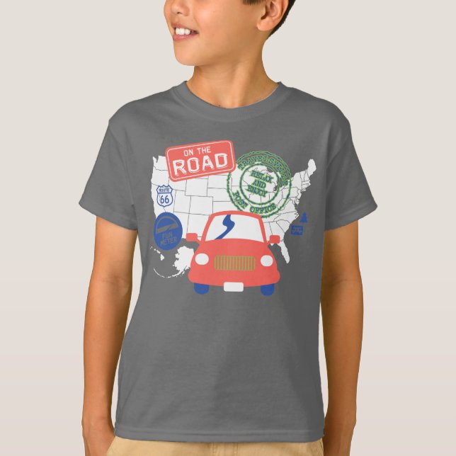 På vägen tee shirt (Framsida)