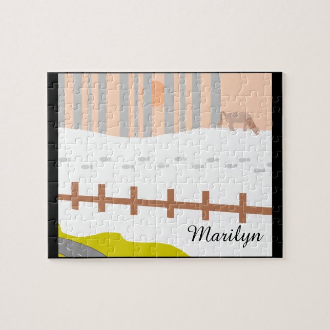 På vägen till Sioux Falls: Pussel (Horisontell)