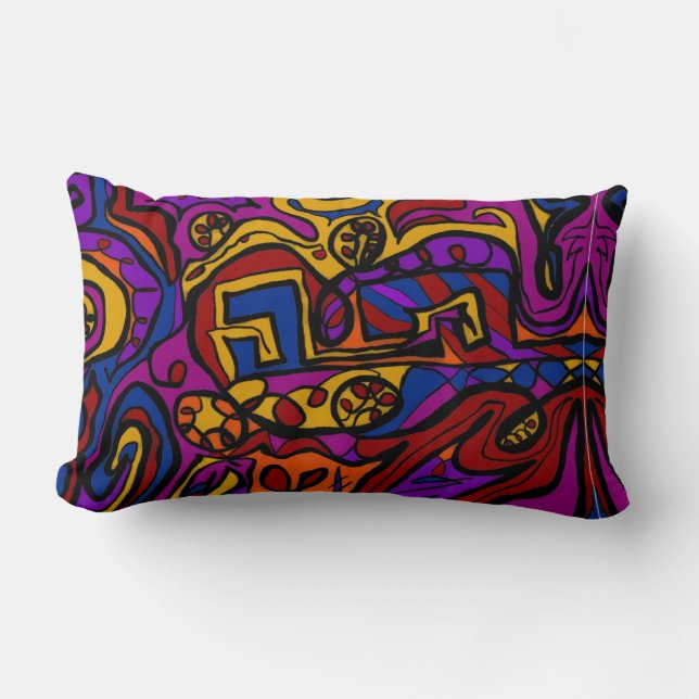 På väggen lumbarkudde (Framsida)