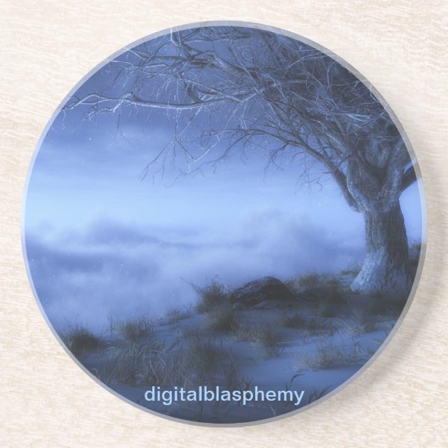 På världs kustfartyget för kant (vinter) underlägg (Framsidan)