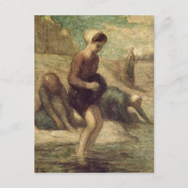 På Vatten Kant, c.1849-53 Vykort (Framsida)