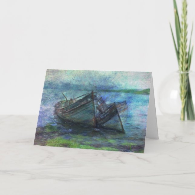 På vatten kant kort (Framsida)