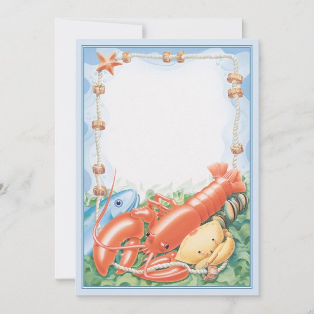 På vattenfronten © anteckningskort (Framsida)