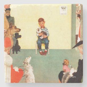 På vetsna av Norman Rockwell Underlägg Sten