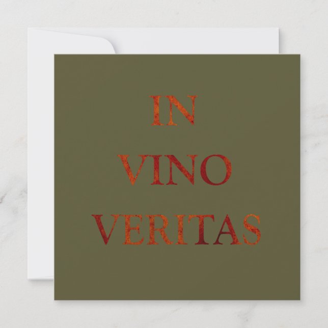 På vino veritas (Framsida)