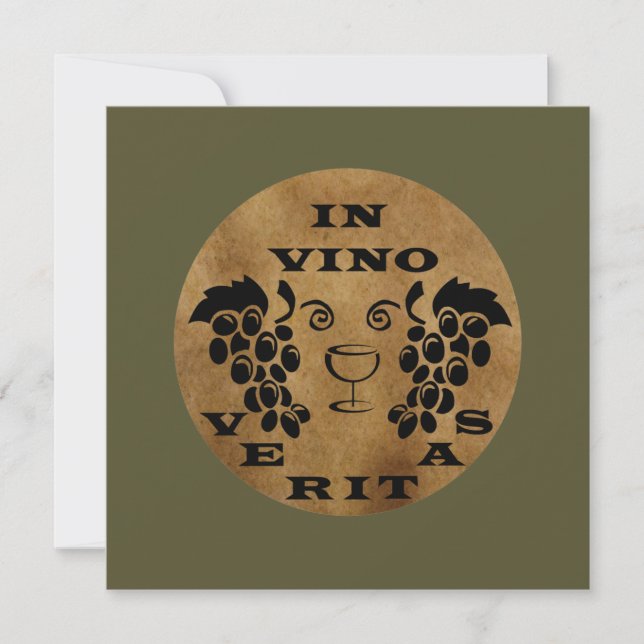 På vino veritas (Framsida)