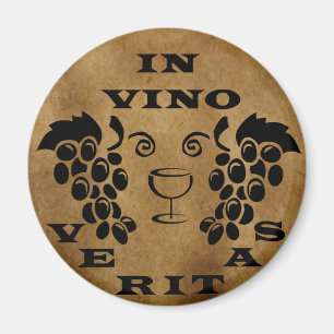 På vino veritas I Vin finns det sanningsdrickande Magnet