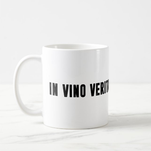 på vino veritas kaffemugg (Vänster)