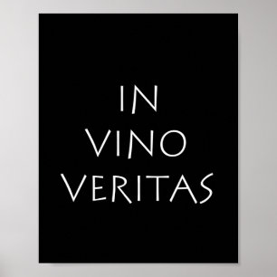 På vino veritas poster