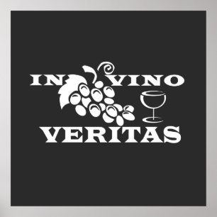 på vino veritas poster