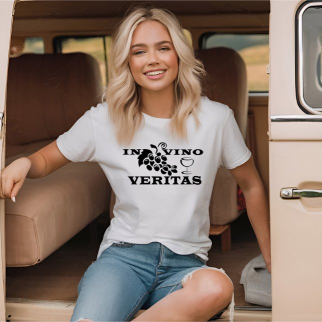På vino veritas t shirt (Skapare uppladdad)