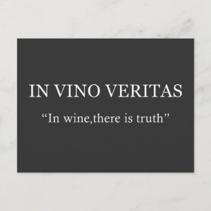 På vino veritas vykort