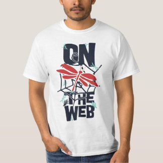 På Webben - Naturinspirerad Dragonfly T-Shirt