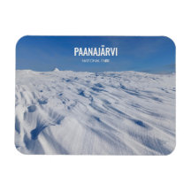 Paanajarvi Nationalpark Vinter Snö Landskap