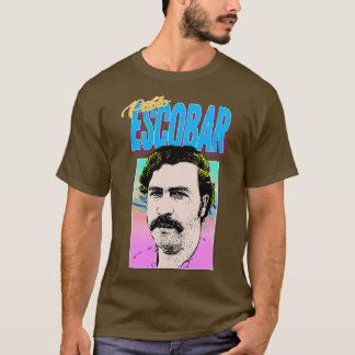 Pablo Escobar 90s, formaterad Retro-grafikdesign T Shirt