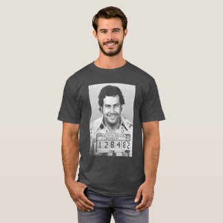 Pablo Escobar Berömd Mugshot shirt T