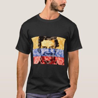 Pablo Escobar Colombia 2018 Världscupen arbete T Shirt