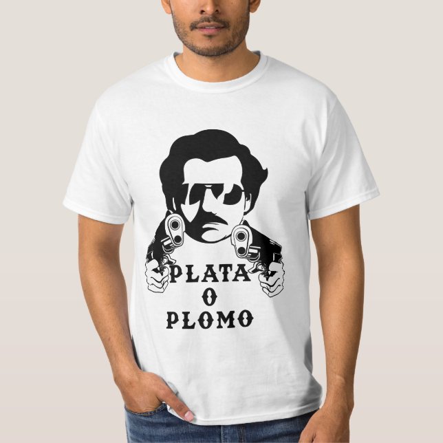 Pablo escobar-coola t shirt (Framsida)