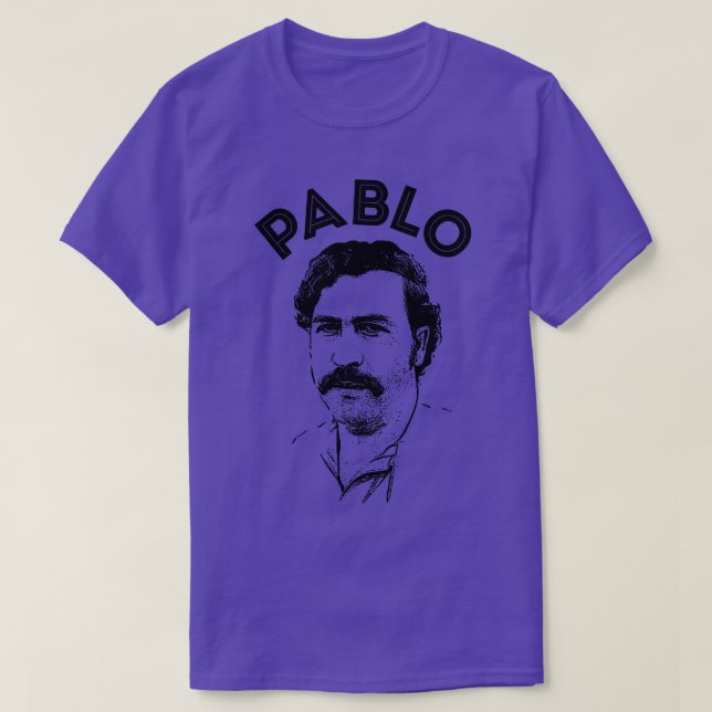 PABLO ESCOBAR T SHIRT (Design framsida)