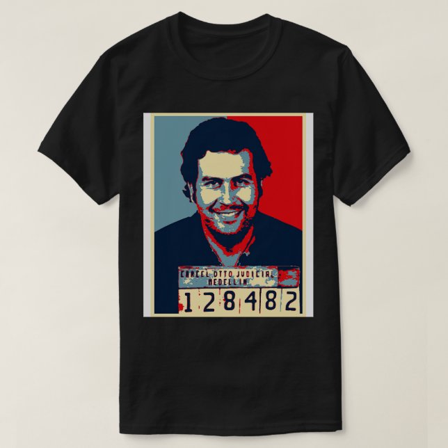 Pablo Escobar T Shirt (Design framsida)