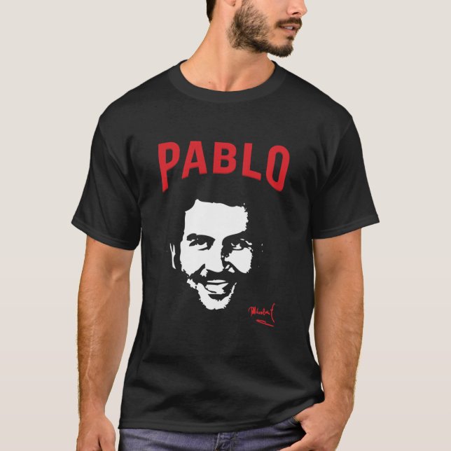 Pablo Escobar T Shirt (Framsida)