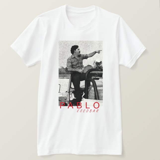 Pablo Escobar T Shirt (Design framsida)