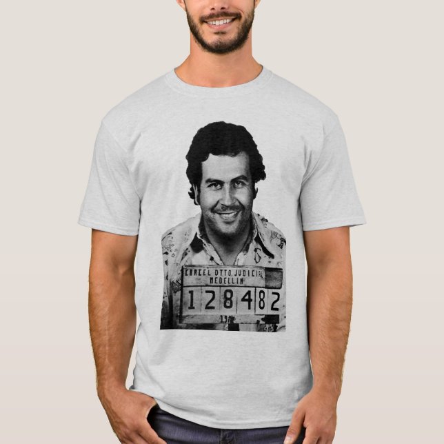 Pablo Escobar T-tröja Tee (Framsida)