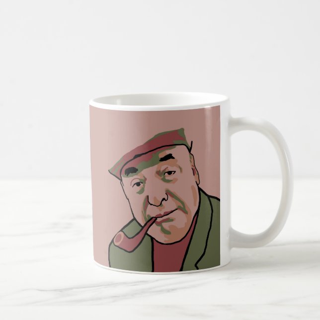 Pablo Neruda Kaffemugg (Höger)