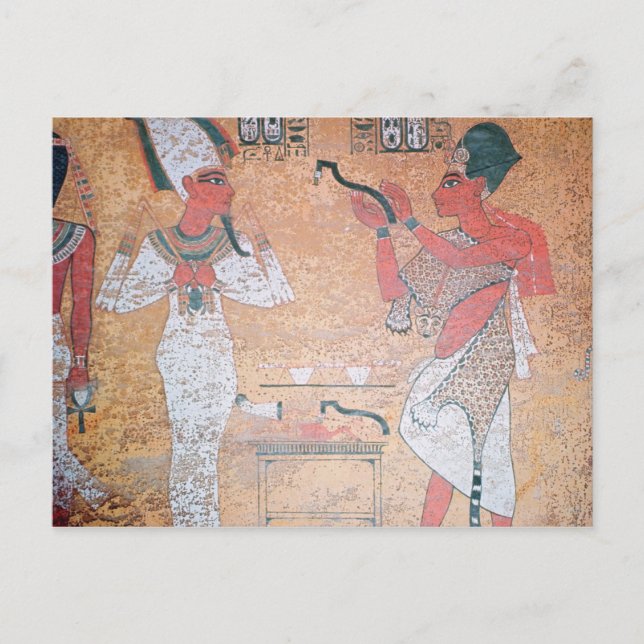 Påbörja öppnandet av munnen vykort (Framsida)