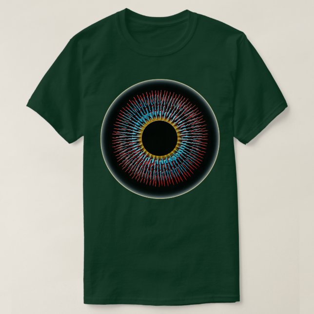 Påbörja psykodelisk teckning t shirt (Design framsida)