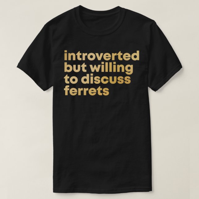 Påbörjade men villiga diskussioner om illrar i Gul T Shirt (Design framsida)