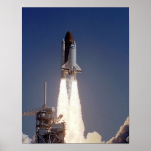 Påbörjande av rymdfärgssökning (STS-29) Poster