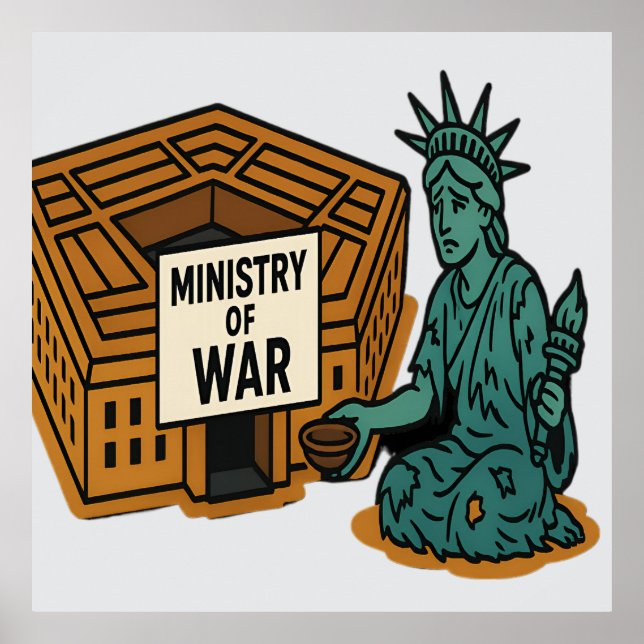 Påbörjande för fred: Frihet i fronten för minister Poster (Framsidan)