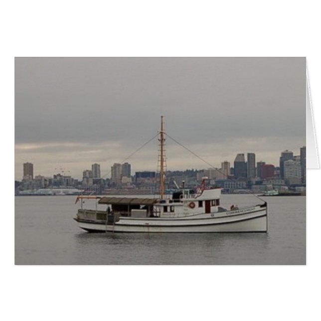 påbörjas vid ankarpunkten hälsningskort (Framsidan Horizontal)