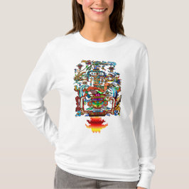 Pacal och den Mayan händer (Deluxe Femme) Tee Shirt