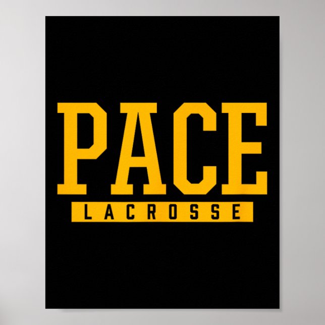 Pace High School Lacrosse 1 Poster (Framsidan)
