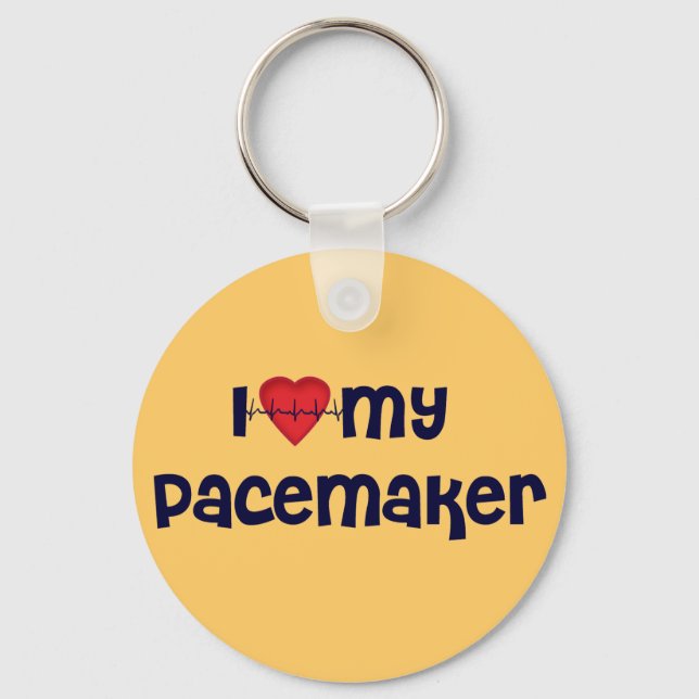 Pacemaker T-shirts | Få bra gåvor Nyckelring (Framsida)
