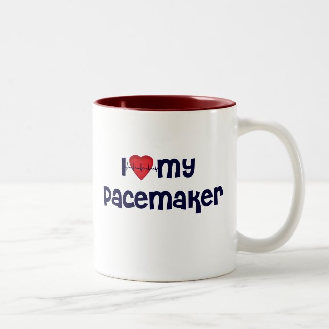 PacemakerT-tröja | får väl gåvor Två-Tonad Mugg (Höger)