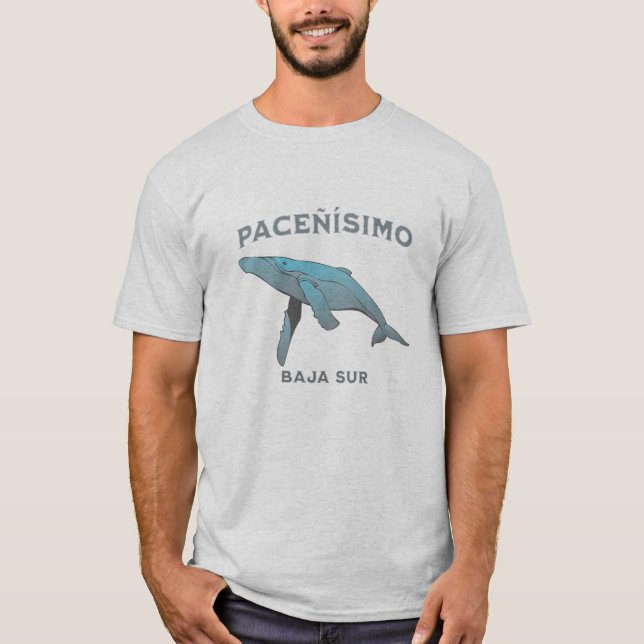 Pacenisimo (fredligt) Baja Sur Mexiko T Shirt (Framsida)