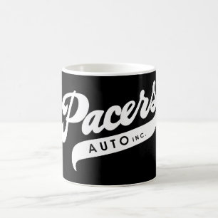 Pacershäftet skrivar muggen kaffemugg
