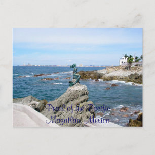 Pacfic, Mazatlan, Mexiko Postcard Vykort