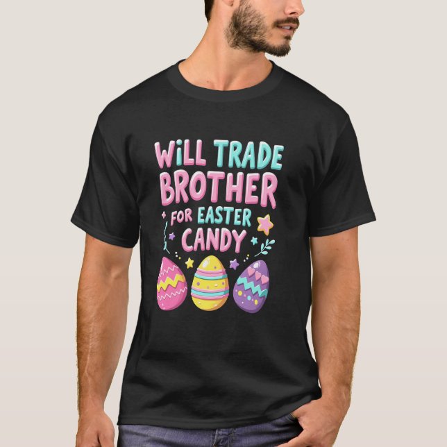 Pacful Brother Trade Påsk Candy 2025 T Shirt (Framsida)