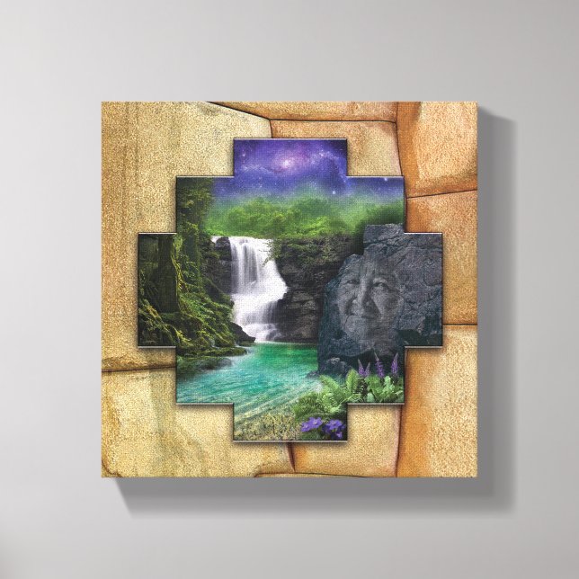 Pachamama - Canvas Wrap Väggkonst (Framsida)