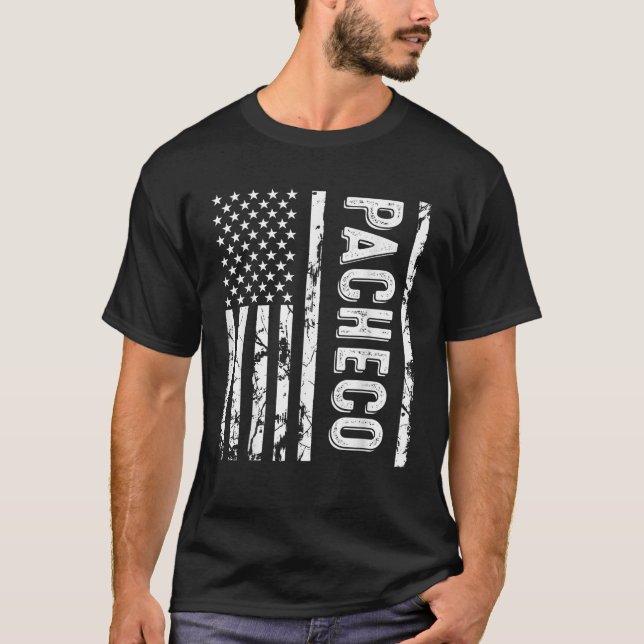 Pacheco-efternamn, undernamn, undergrupp Pacheco F T Shirt (Framsida)